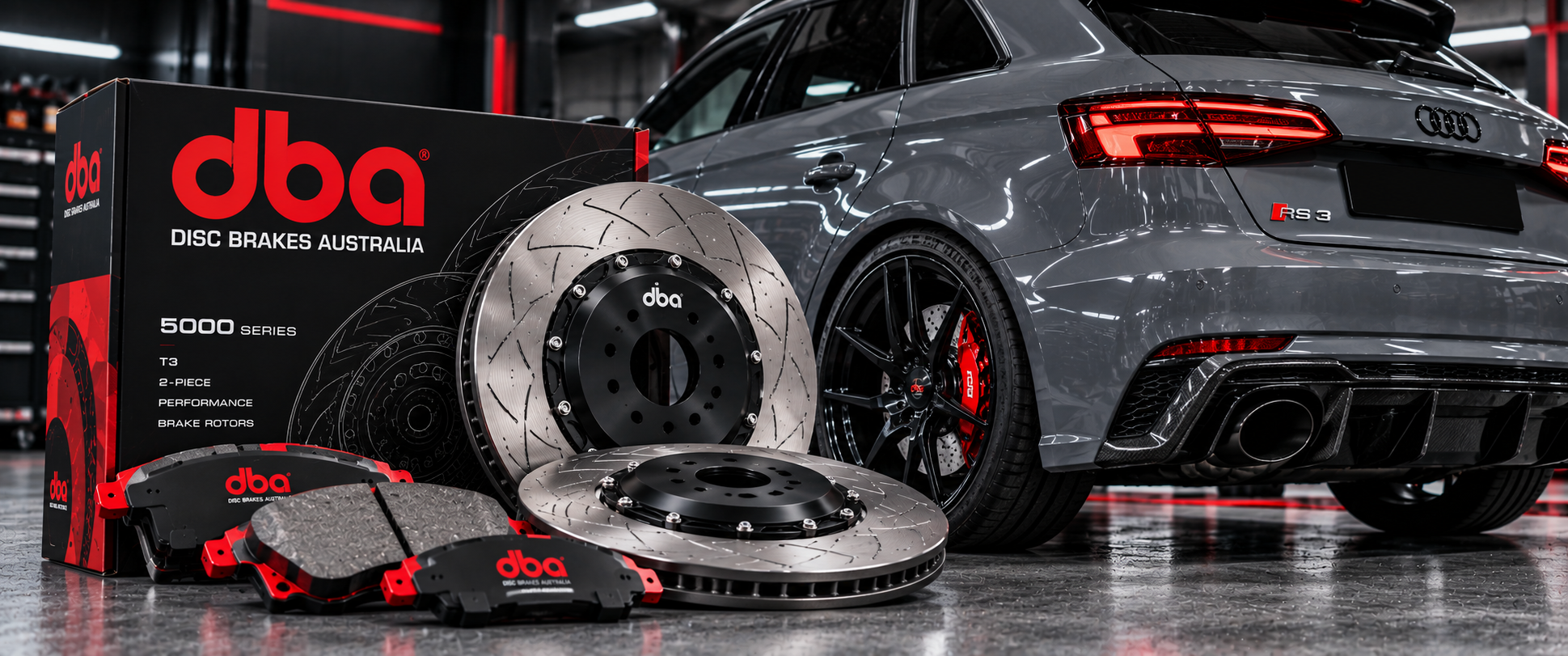 Les Kits freins disques et plaquettes DBA brakes aux meilleurs prix 